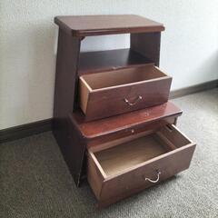 引き出し付き踏み台の画像