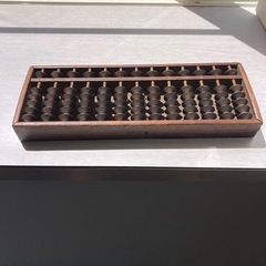 古いそろばんの画像