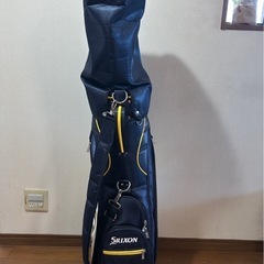 SRIXON ゴルフキャディバッグ ネイビーの画像