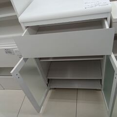 ★リユースのサカイ日立店★HJ7421  収納棚 ホワイト H90×D41×W59 クリーニング済み の画像