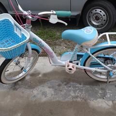 子供用自転車の画像