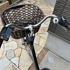 🌈大容量8.9Ah！Panasonic　ビビ　26インチ　電動自転車　電動アシスト自転車　08152の画像