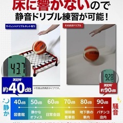 KaRaDaStyle ドリブル 練習 バスケ ドリブルネット 室内の画像