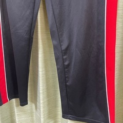 NIKE/ナイキ ジャージ 【L】トラック パンツ　ブラック　赤ラインの画像