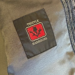 THISTLE HARRISONS 高級スーツジャケット　お直し必要有り　L〜XLの画像