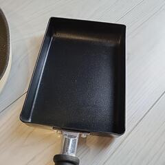 フライパン&卵焼きの画像