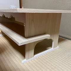 折りたたみ式 机　台の画像