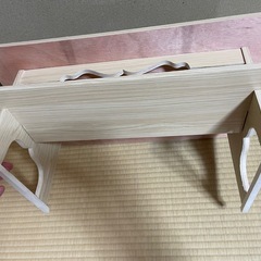 折りたたみ式 机　台の画像