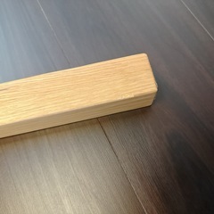 無印良品 MUJI サイドテーブルベンチ オーク 天然木 無垢材 スツール 玄関ベンチの画像