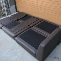 ソファーベッド セミダブルサイズの画像