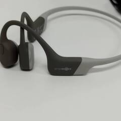 【良品】AFTERSHOKZ AEROPEX AS800/骨伝導イヤホン/ルナグレーの画像