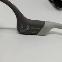 【良品】AFTERSHOKZ AEROPEX AS800/骨伝導イヤホン/ルナグレーの画像
