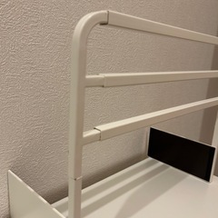 山崎産業tower 洗濯機にマグネットでピタッとタオルかけの画像