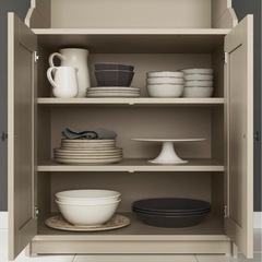 【IKEA】キャビネット 食器棚　ベビークローゼットの画像