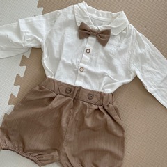 【お渡し予定】ベビー服 80cmスーツ 男の子 フォーマル ベー...