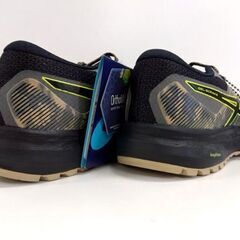① 未使用品 asics GEL-SCRAM 6 メンズ ランニングシューズ トレイルラン 25.5cm BLACK/NEON LIME 札幌市 中央区 南12条の画像