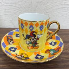 【お売りします】Tokyo Disney Land 東京ディズニーランド 15YEARS 15周年 デミタスカップ ソーサー 1客の画像