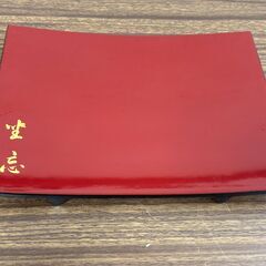 【お売りします】秋田 川連漆器 盛皿 プレート 漆器 伝統工芸の画像