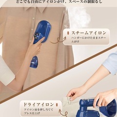 手持ちスチームアイロンの画像