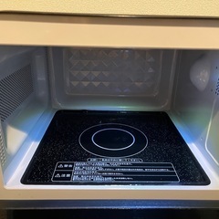 【HAIER 電子レンジ 18L（ブラック）】ヘルツフリー＆オートメニュー搭載！の画像