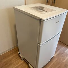 【美品】1年半使用 comfee 90L冷蔵庫 一人暮らし用の画像