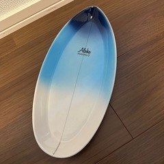 お皿　　サーフボード型の画像