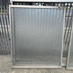 窓ガラス　アルミサッシ　窓枠セット　熊谷市の画像