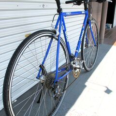 中古自転車 GIOS AMPIO クロスバイク 自転車 16段変速(前2段、後8段) フレームサイズ540㎜ ブルー 通勤 通学 近所のお出掛けなどにの画像