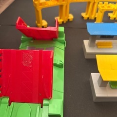 プラレール改札と踏切及び高架線セットの画像