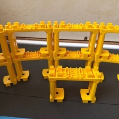 プラレール改札と踏切及び高架線セットの画像