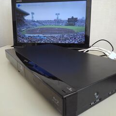 SHARP 2013年製　 BDレコーダー BD-W520 動作確認ＢＤドライブ難ありの画像