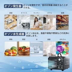 限定1名❣️新品未使用品✨️ オゾン発生器 脱臭機 オゾン水生成器 オゾン脱臭機 空気清浄機 脱臭装置の画像