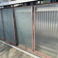 アルミサッシ　枠セット　４枚　熊谷市　窓の画像