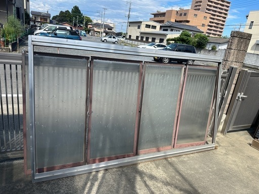 アルミサッシ　枠セット　４枚　熊谷市　窓