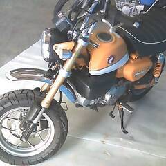 HONDA モンキー125A 黄 エンジン始動確認 自賠責保険で乗れます 半額配送キャンペーン 限定 現状渡し諸経費￥0- 横浜 P-Yardの画像