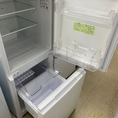 リサイクルショップどりーむ荒田店　No4395 冷蔵庫　シャープ　２０２１年製　１５２L　状態良好♪　扉左右付け替え可能♪の画像