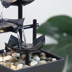 USBデスクトップ噴水ウォーターフォールの画像