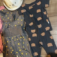 70センチ　韓国風子供服　セットアップの画像