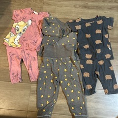 70センチ　韓国風子供服　セットアップの画像