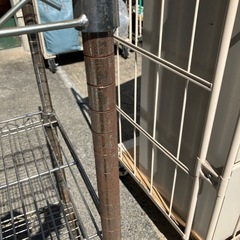 メタルシェルフ スチールラック メタルラックキャスター付き 棚板5枚　 収納 倉庫 物置 ガレージ 900mm x 450mm x 20000mm(H)NO107の画像