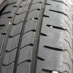 155/65R14 ブリヂストン　NEWNO　23年製　溝浅のためジャンクの画像