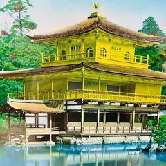 金閣寺額縁の画像