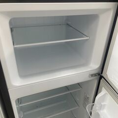 リサイクルショップどりーむ荒田店　No4397 冷蔵庫　ハイセンス　２０２２年製　高年式♪　１２０L　シックなブラック♪の画像