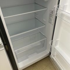 リサイクルショップどりーむ荒田店　No4397 冷蔵庫　ハイセンス　２０２２年製　高年式♪　１２０L　シックなブラック♪の画像