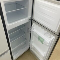 リサイクルショップどりーむ荒田店　No4397 冷蔵庫　ハイセンス　２０２２年製　高年式♪　１２０L　シックなブラック♪の画像