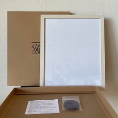 新品/スタジオアリス 四切フレームホワイト