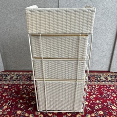 【中古美品】洗面所収納 引出し収納の画像