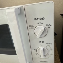 2023年　ハイアール　電子レンジの画像