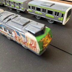 プラレール列車3両の画像