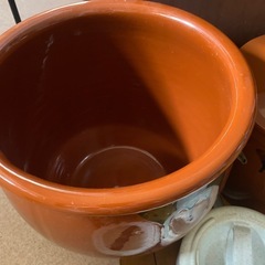 漬物樽、漬物石セットの画像